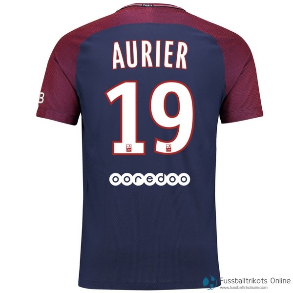 Paris Saint Germain Trikot Heim Aurier 2017-18 Fussballtrikots Günstig